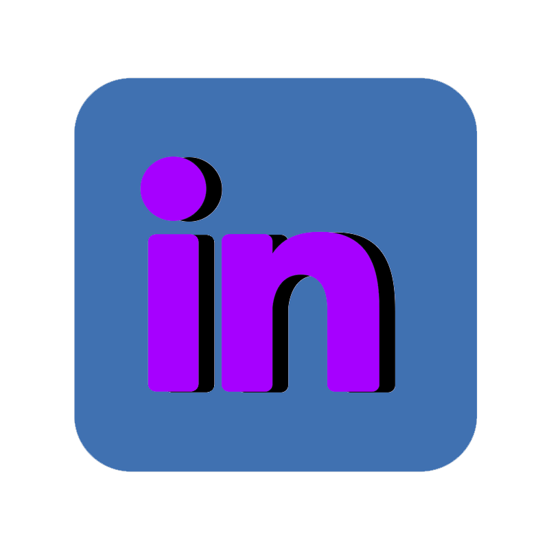 purple Linkden logo